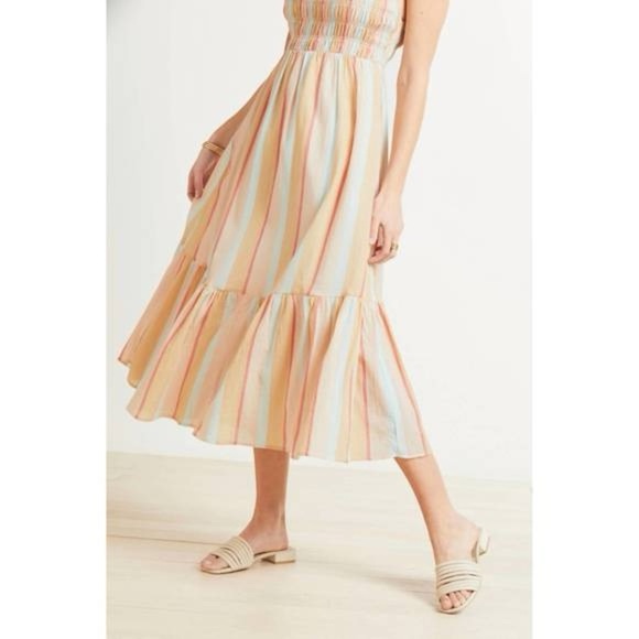 Z SUPPLY Jazmin maxi dress in orange multi - Picture 4 of 13